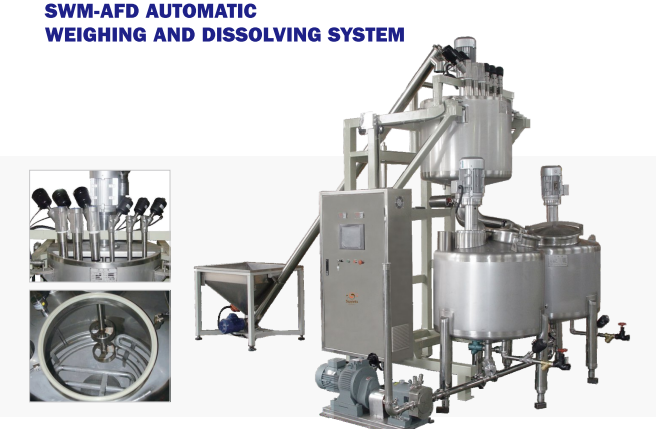 SWM-AFD AUTOMATIC WEIGHING AND DISSOLVING SYSTEM