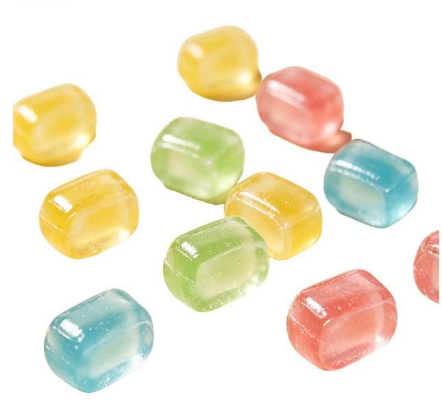 Clear & Solid Color Hard Candy