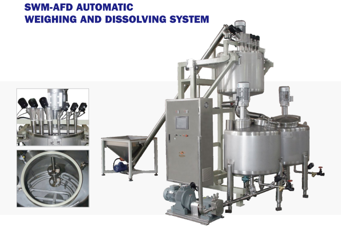 SWM-AFD AUTOMATIC WEIGHING AND DISSOLVING SYSTEM
