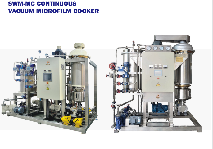 SWM-MC Continuous Vacuum Microfilm Cooker